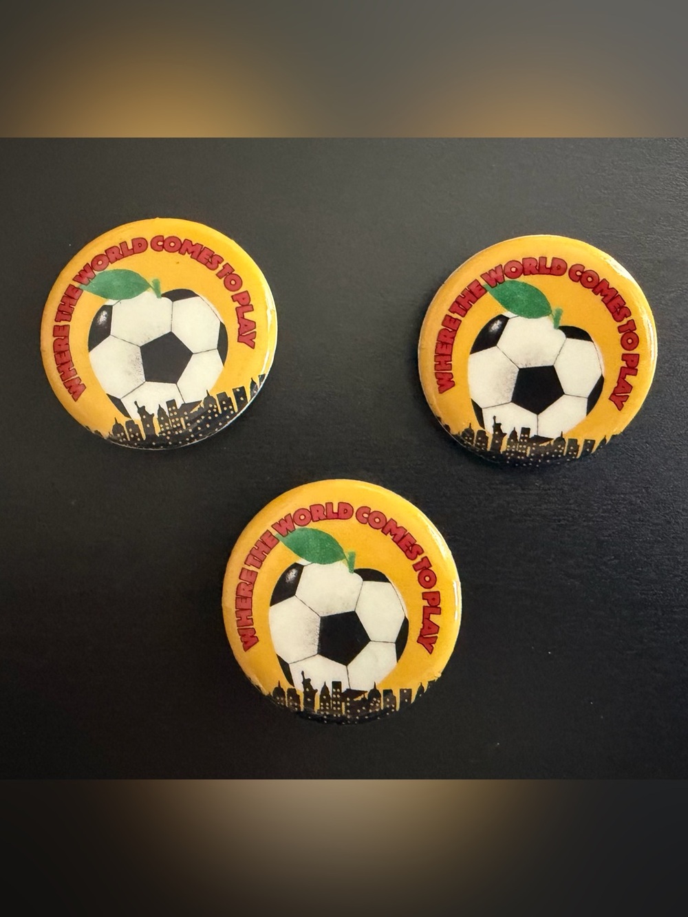 NYC World Cup Pins